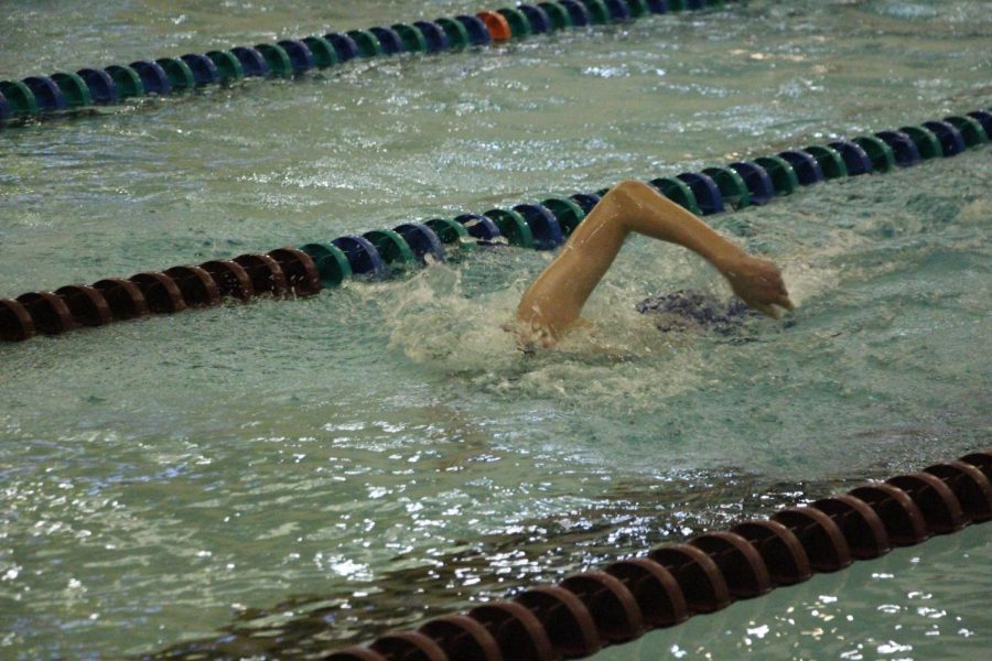 Rangers fall 102-77 to rival East Grand Rapids in Tueday’s dual meet