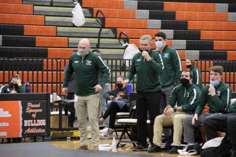 Boys wrestling falls short against Belding and Tri-County in the opening meet of the season