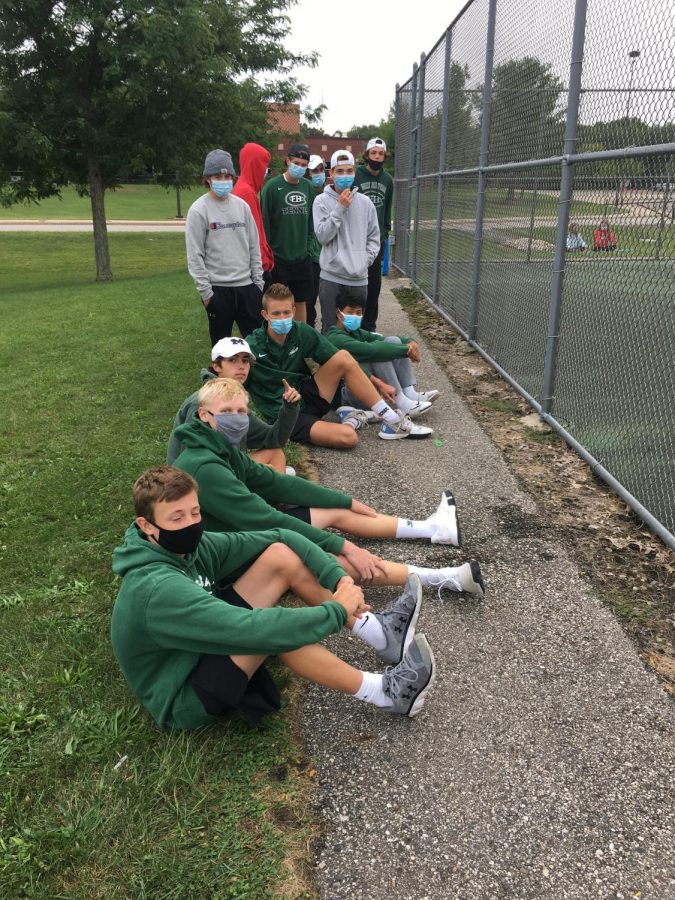 Boys varsity tennis takes a clean sweep against Lowell 8-0 to continue their winning streak