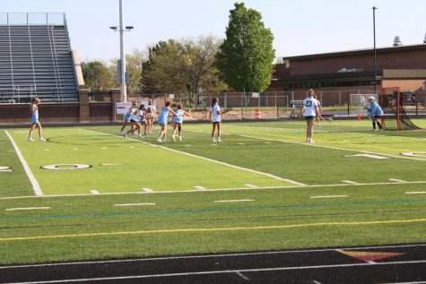 Girls varsity lacrosse takes second loss to East Grand Rapids 16-11