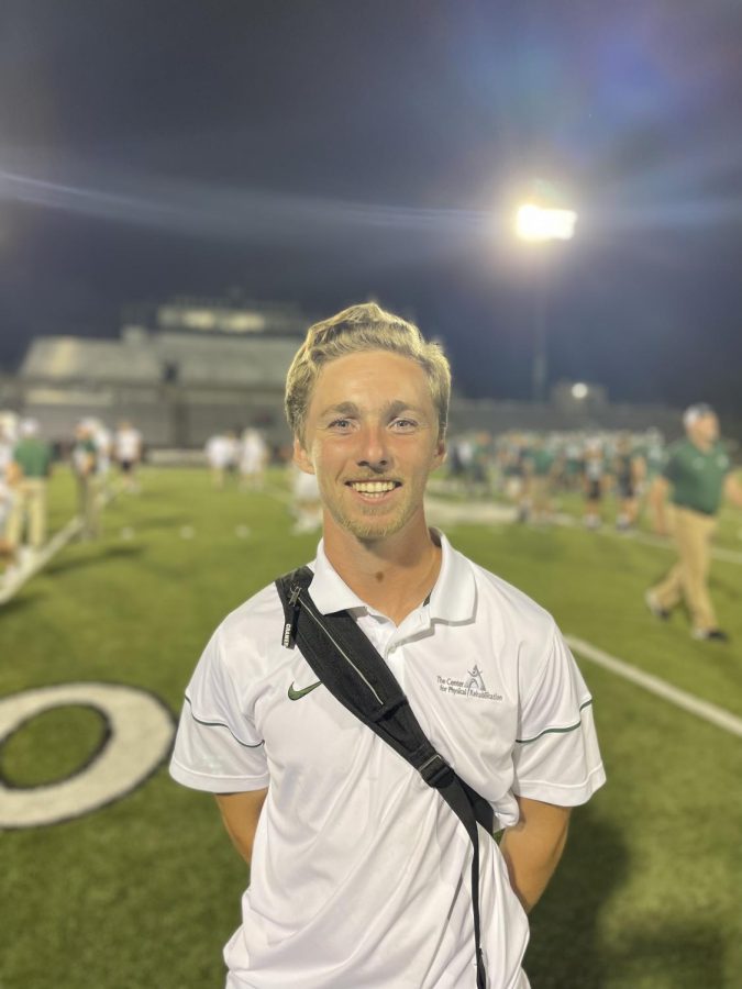 Athletic trainer CJ Strawser is motivated to expand his FHC footprint by his experience as a Ranger and devotion to athletics