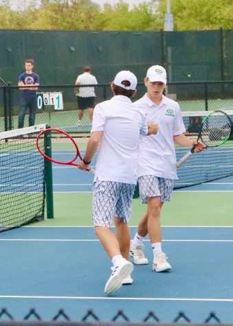 Boys varsity tennis places eighth at the MHSAA State Tournament