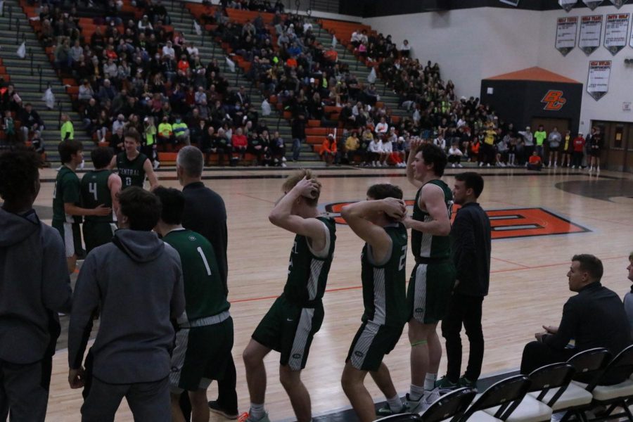 Boys varsity basketball vs. Byron Center: Photo Gallery