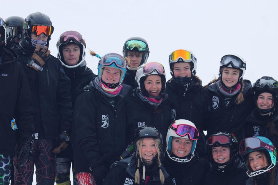 The FHC ski team is looking to have a strong season despite the lack of snow