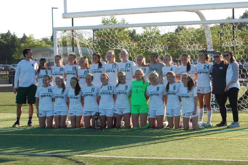 Girls varsity soccer handles Cedar Springs 8-0 in the district finals