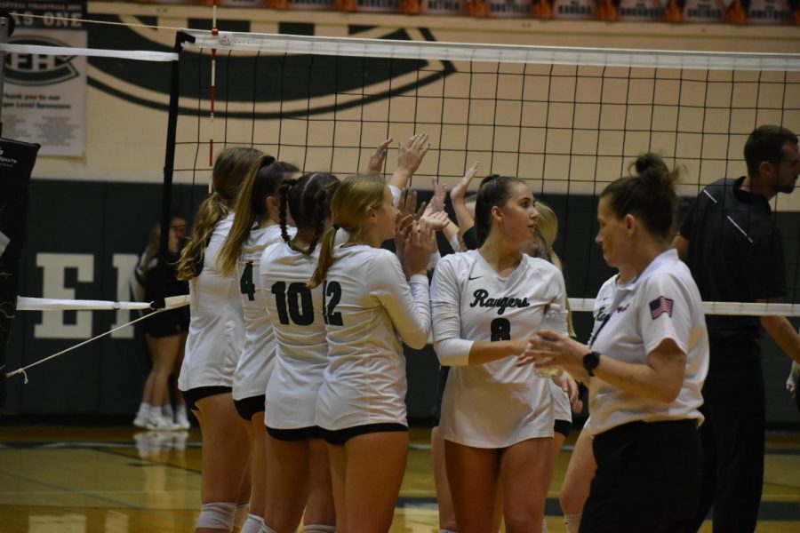 The Ranger volleyball team continues to keep rolling