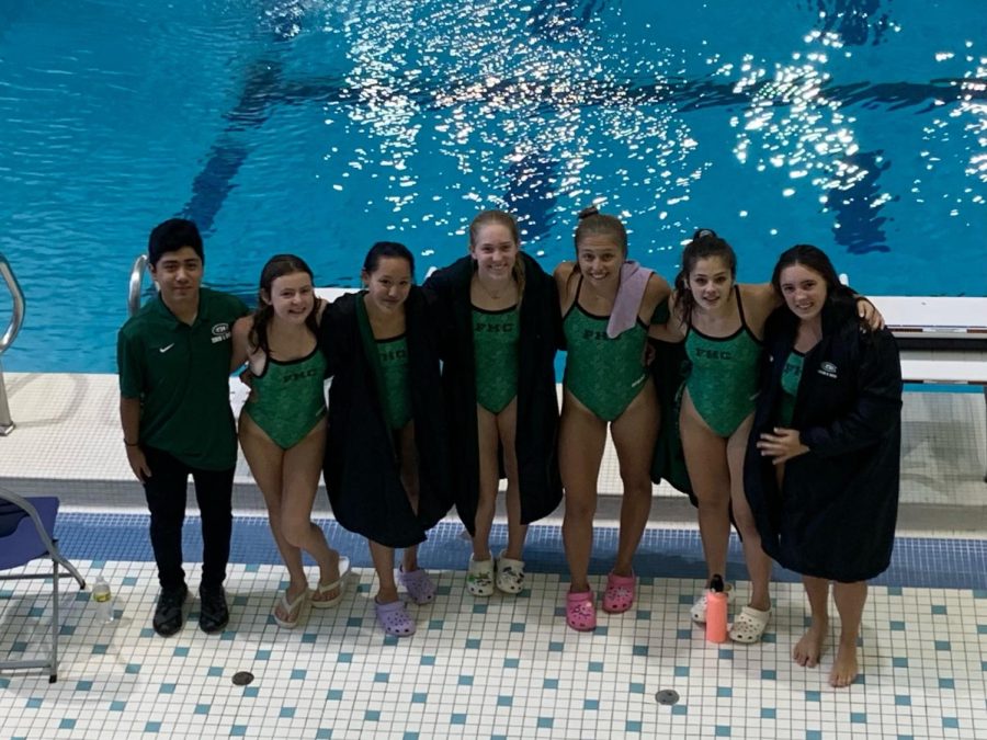 The girls swim and dive team heads into their new season with many new changes