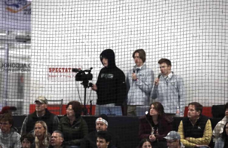 The voices behind the FHC hockey broadcasting team