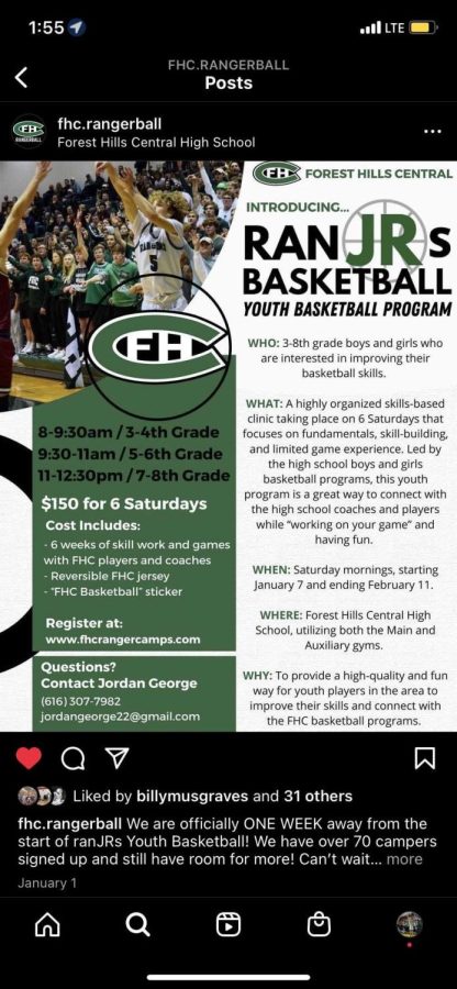 FHC basketball RanJRs Clinic provides a fun experience for kids and benefits the program
