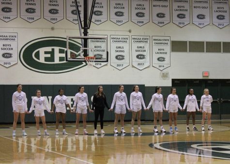 The girls varsity basketball team learn to embrace every moment throughout its season