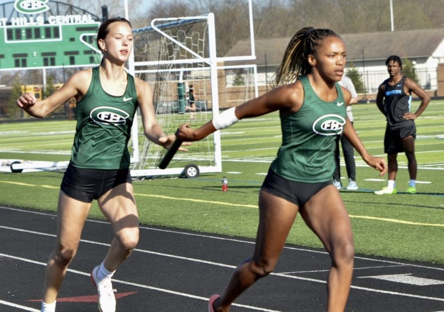 Girls track & field team come out with an exceptional win against Forest Hills Northern
