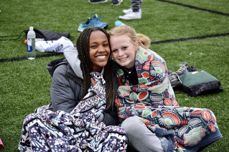 The girls track & field team head into its conference meet undefeated