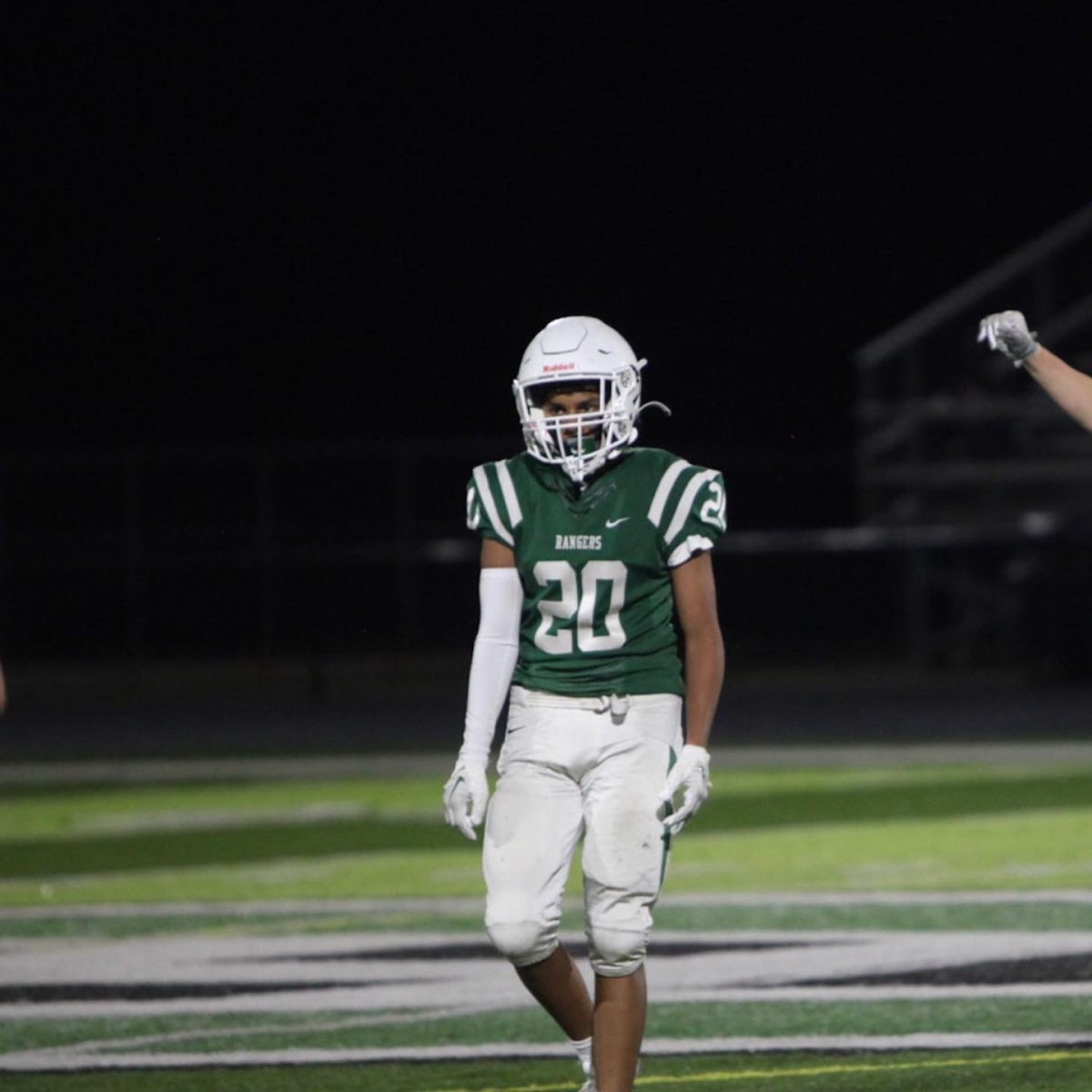 Q and A with JV football player, sophomore Naveen Ram