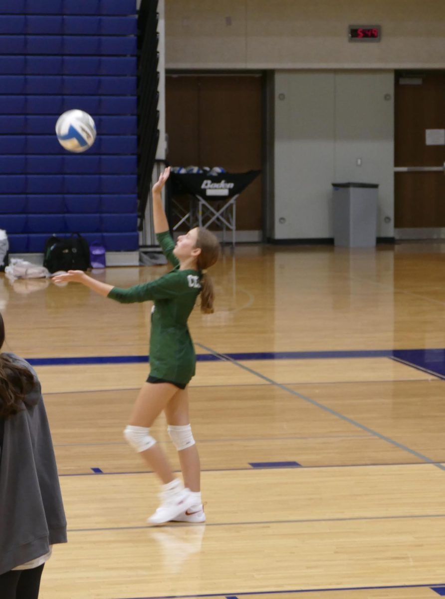 Q and A with volleyball player, freshman Caroline Kendall