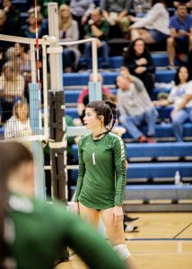 Jenna Stibitz is an upcoming star for FHCs volleyball program
