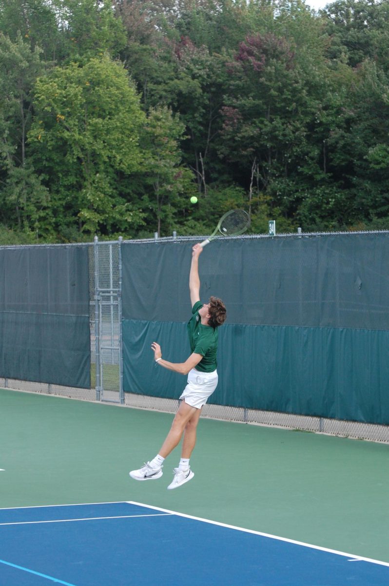Q and A with varsity tennis player, senior Owen Godley