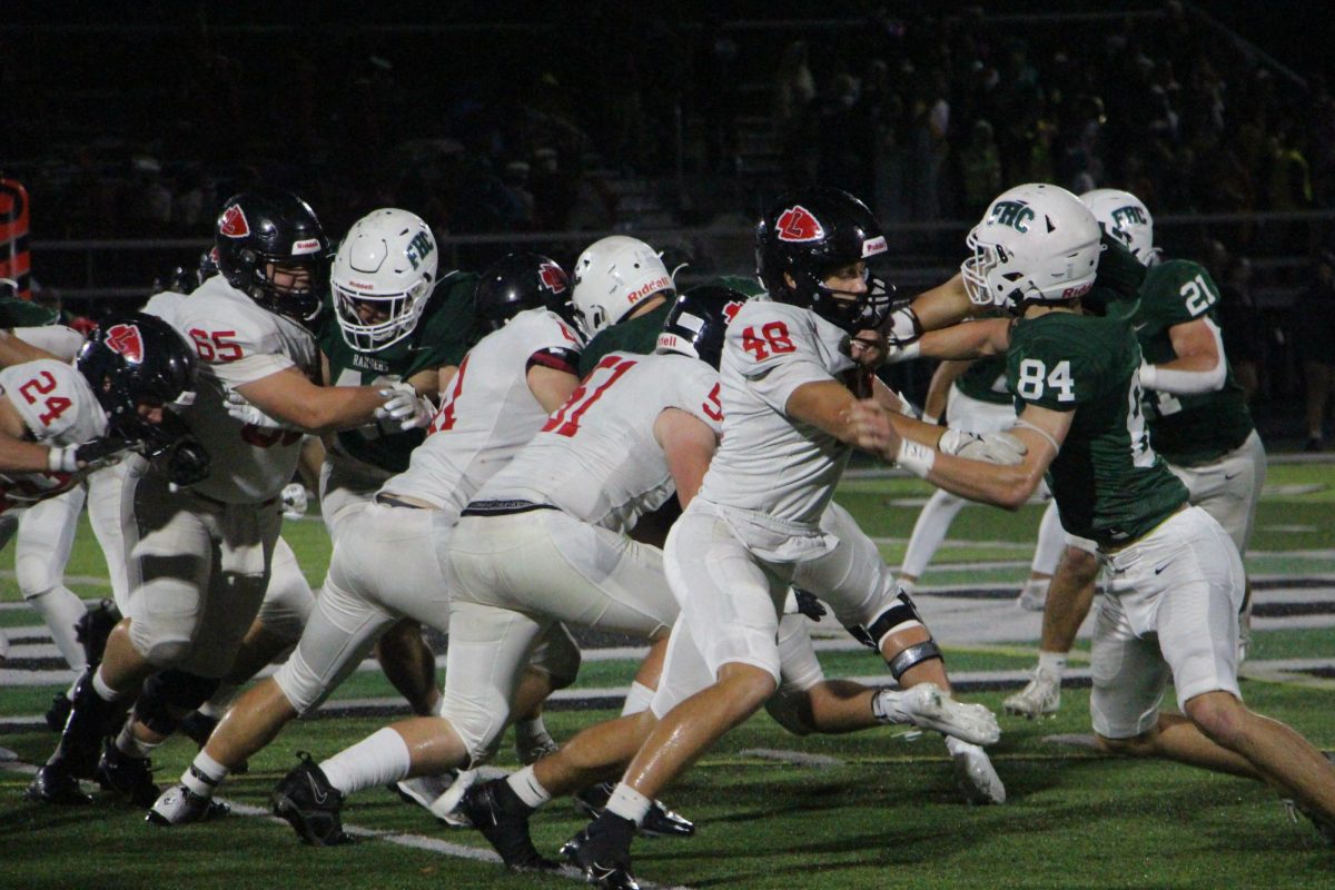 Photo Gallery: FHC varsity football against Lowell—district semifinals, 10/27