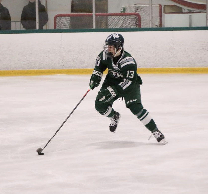 Q & A with varsity hockey player, sophomore Benny Mielock