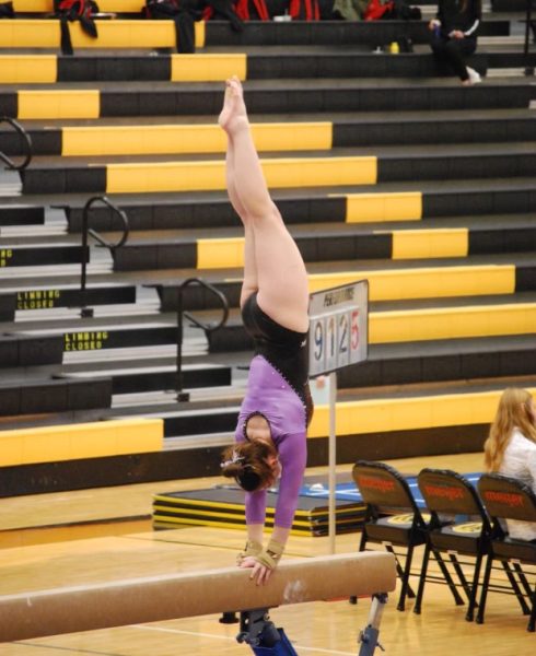 Q and A with gymnast, junior Claire Worth