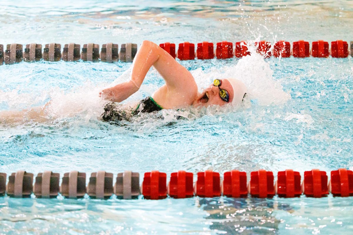 Q&A with varsity swimmer, freshman Trista Stoltz