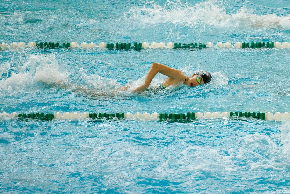 Q&A with varsity swimmers, senior captain Norah Hemsley