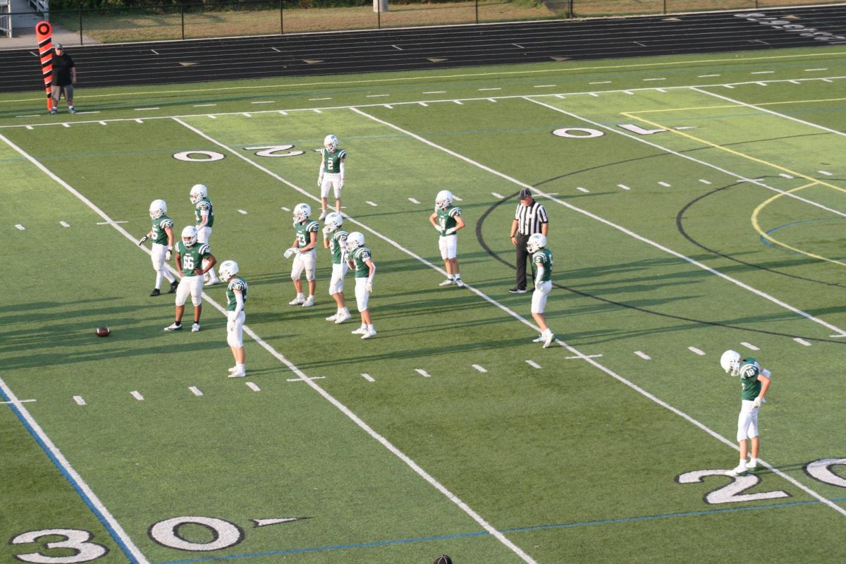 JV Football Team Falls Short of Win to Byron Center