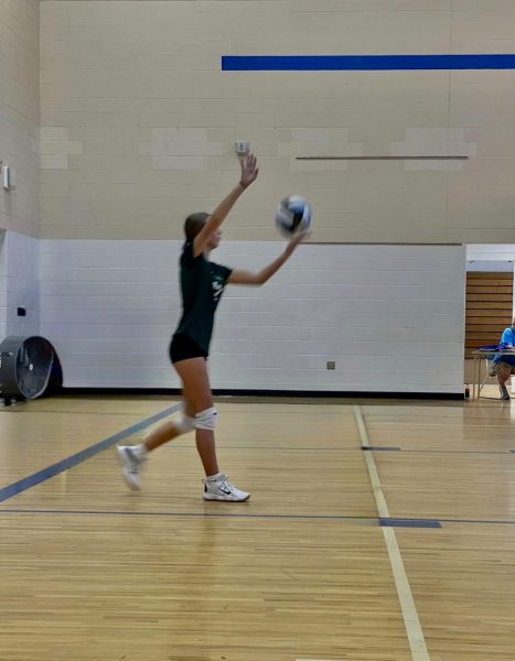 Q&A with freshman volleyball player, Darby Tucker